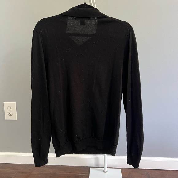 Black Wool Sweater - Picture 3 of 4
